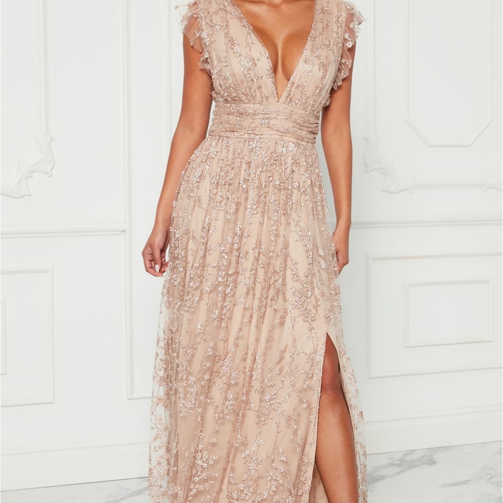 Sparkles All Night Maxi Dress
